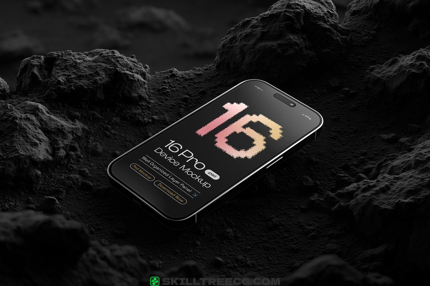 图片[3]-iPhone 16 Pro Mockup Set（933284）-技能树